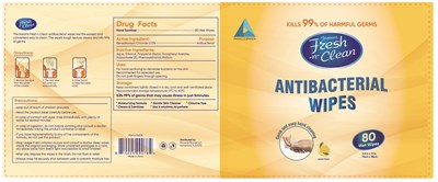 80 Wet Wipes Label (80 Wet Wipes)